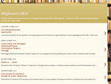 Tablet Screenshot of miglioratiora.blogspot.com