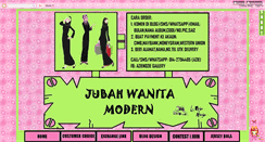 Desktop Screenshot of jubah-wanita-modern.blogspot.com