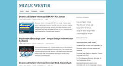 Desktop Screenshot of mizle-west18.blogspot.com