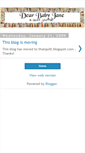 Mobile Screenshot of dearbabyjane.blogspot.com