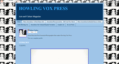 Desktop Screenshot of howlingvoxpress.blogspot.com