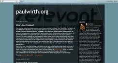 Desktop Screenshot of paulwirth.blogspot.com