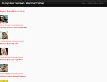 Tablet Screenshot of gambarbergeraklucu.blogspot.com