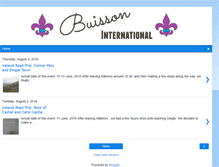 Tablet Screenshot of buissonfamily.blogspot.com