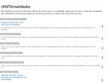 Tablet Screenshot of informalidade.blogspot.com