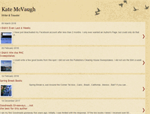 Tablet Screenshot of kate-mcvaugh.blogspot.com