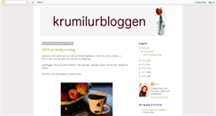 Desktop Screenshot of krumilurbloggen.blogspot.com