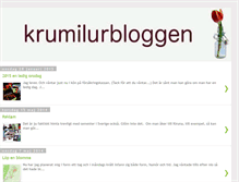 Tablet Screenshot of krumilurbloggen.blogspot.com