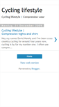Mobile Screenshot of cyclinglifestyle.blogspot.com