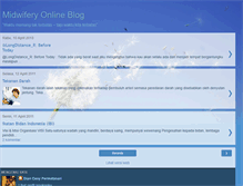 Tablet Screenshot of midwifery-online.blogspot.com