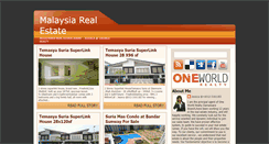 Desktop Screenshot of malaysiaproperty4u.blogspot.com