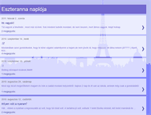 Tablet Screenshot of eszteranna.blogspot.com