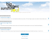 Tablet Screenshot of bigchillerssunshinesoul.blogspot.com