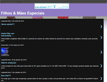 Tablet Screenshot of maesespeciaisfilhosespeciais.blogspot.com