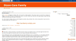 Desktop Screenshot of carofamily.blogspot.com