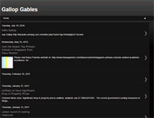 Tablet Screenshot of gallopgables.blogspot.com