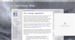 Desktop Screenshot of hcourtyoung.blogspot.com