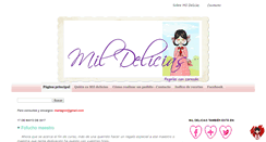 Desktop Screenshot of mil-delicias.blogspot.com