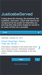 Mobile Screenshot of justicebeserved.blogspot.com