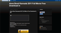 Desktop Screenshot of annabondkannadamovie.blogspot.com