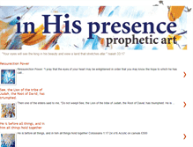 Tablet Screenshot of inhispresenceprophetic.blogspot.com