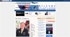 Desktop Screenshot of oceanaairshow.blogspot.com