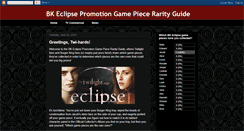 Desktop Screenshot of eclipsegamepieces.blogspot.com