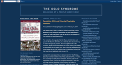 Desktop Screenshot of oslosyndrome.blogspot.com