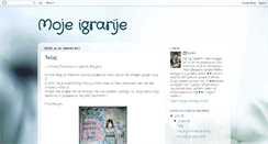 Desktop Screenshot of mojeigrarije.blogspot.com