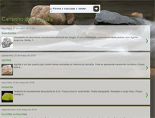 Tablet Screenshot of caminhodoscristais.blogspot.com