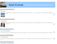 Tablet Screenshot of annecutlerpsychoanalyst.blogspot.com