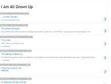 Tablet Screenshot of iamallgrownup.blogspot.com