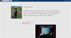 Desktop Screenshot of ciudadano-jan.blogspot.com