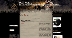 Desktop Screenshot of heavymetal-history.blogspot.com