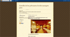 Desktop Screenshot of castrillodelospolvazares.blogspot.com