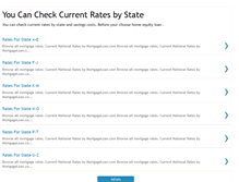 Tablet Screenshot of current-rates.blogspot.com