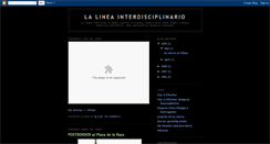 Desktop Screenshot of lalineainterdisciplinario.blogspot.com