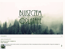 Tablet Screenshot of bluszczemoplatane.blogspot.com