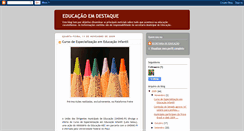 Desktop Screenshot of educacaococaldetelha.blogspot.com