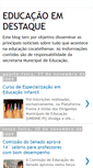 Mobile Screenshot of educacaococaldetelha.blogspot.com