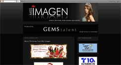 Desktop Screenshot of missimagen.blogspot.com