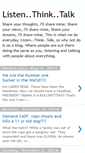 Mobile Screenshot of listenthinktalk.blogspot.com