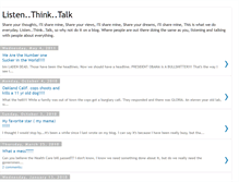 Tablet Screenshot of listenthinktalk.blogspot.com