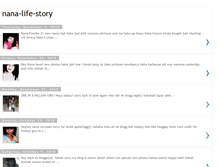 Tablet Screenshot of nana-love-story.blogspot.com
