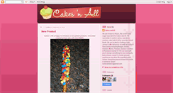 Desktop Screenshot of cakesandall.blogspot.com