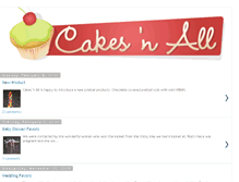 Tablet Screenshot of cakesandall.blogspot.com