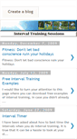 Mobile Screenshot of intervaltrainingsessions.blogspot.com