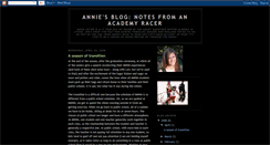Desktop Screenshot of anniesblognotes.blogspot.com