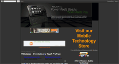 Desktop Screenshot of htcwinmobile.blogspot.com