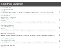 Tablet Screenshot of kidsfitnessdevice.blogspot.com